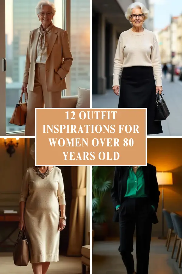 Outfit Inspirations For Women Over 80 Years Old