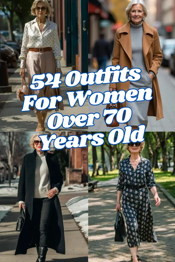 Outfits For Women Over 70 Years Old