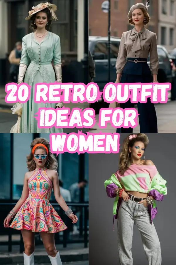 Retro Outfit Ideas For Women