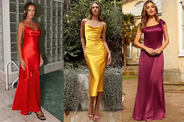 Satin Dress