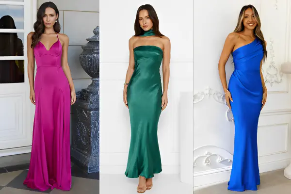 Satin Dress