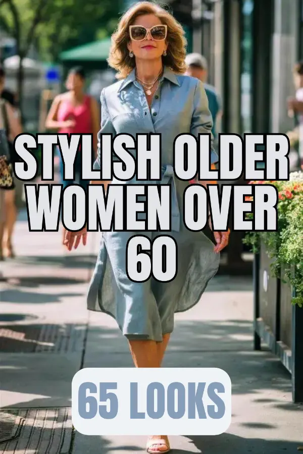 Stylish Older Women Over 60