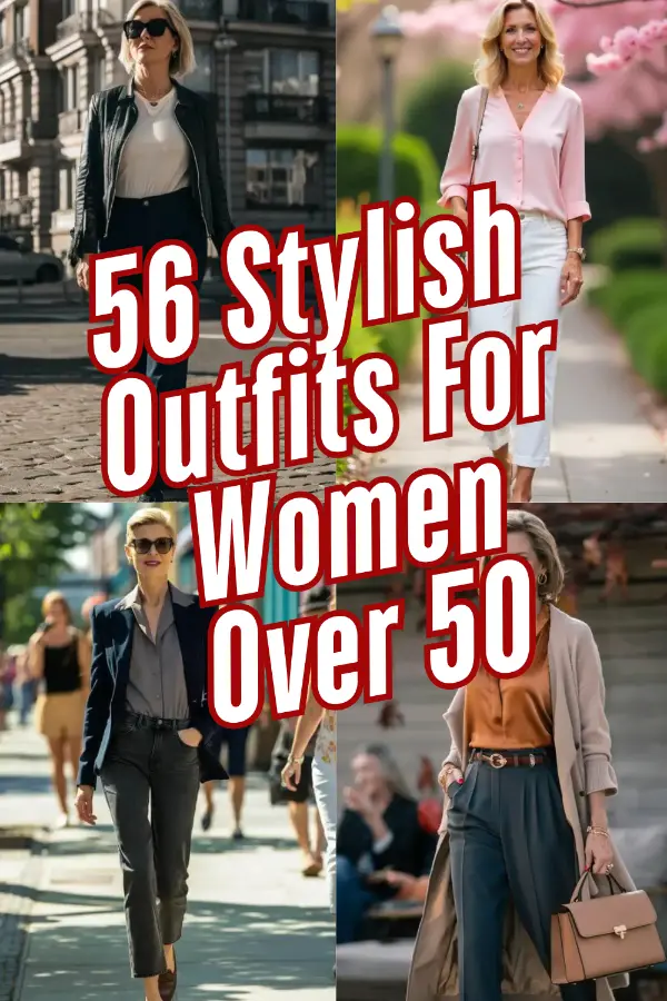 Stylish Outfits For Women Over 50