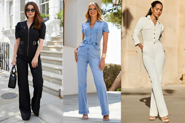 Denim Jumpsuit Outfit Ideas Women