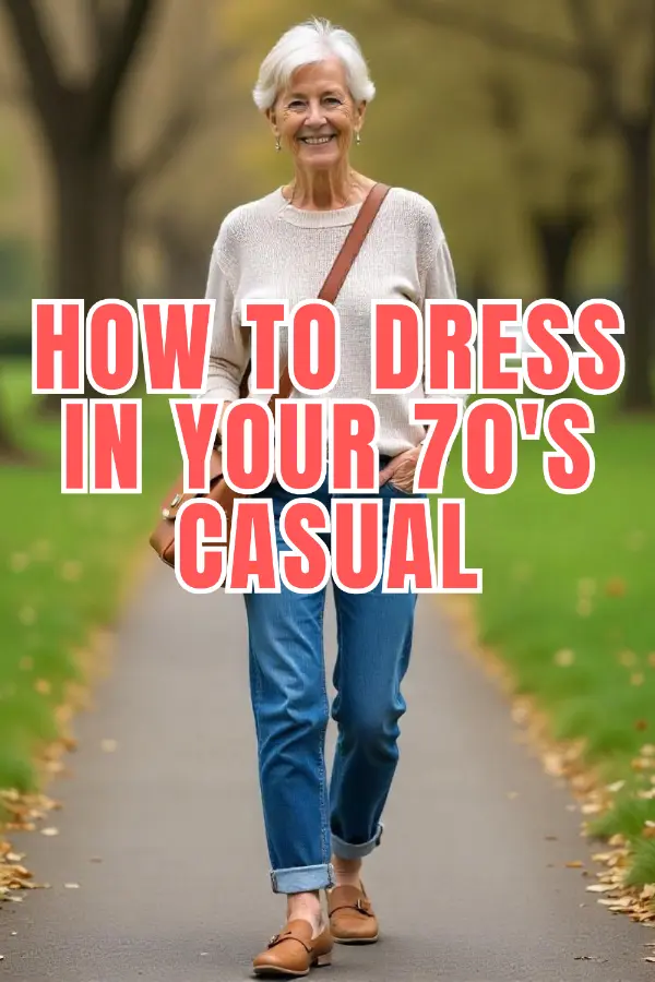 How to Dress in Your 70's Casual
