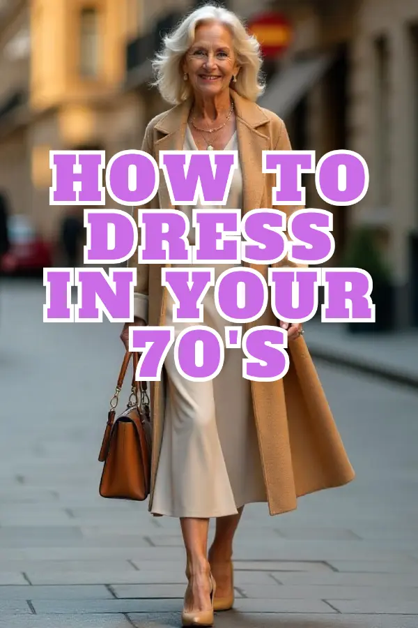 How to Dress in Your 70's