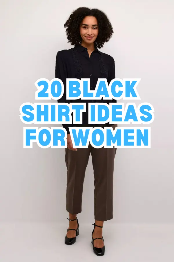 Black Shirt Ideas Women