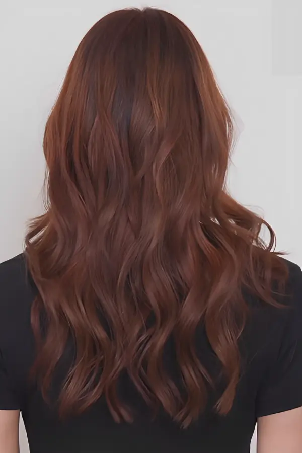 Deep Copper Hair Color