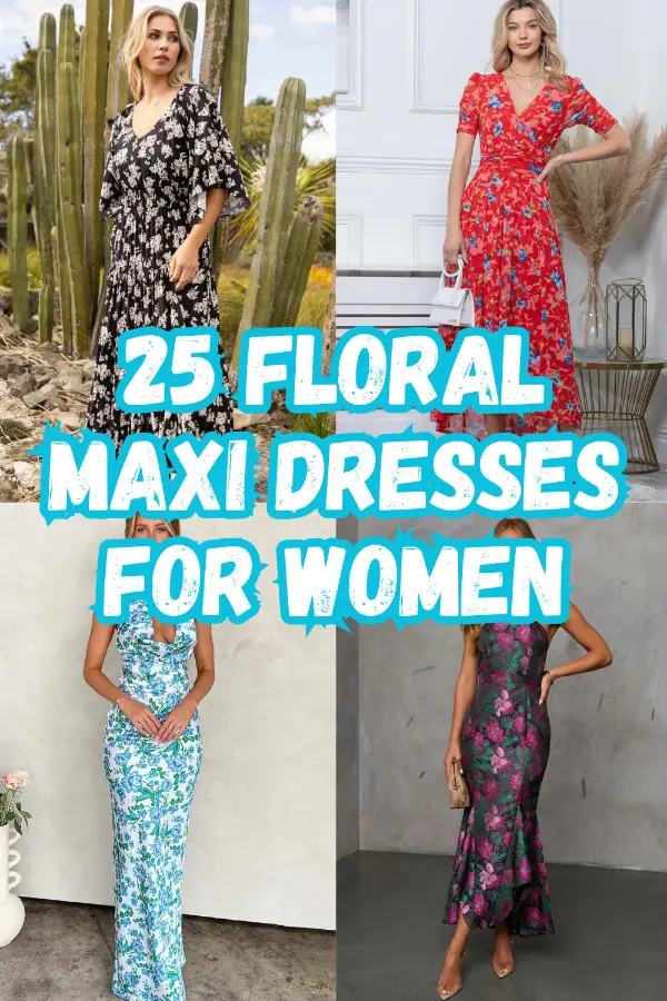 Floral Maxi Dresses For Women
