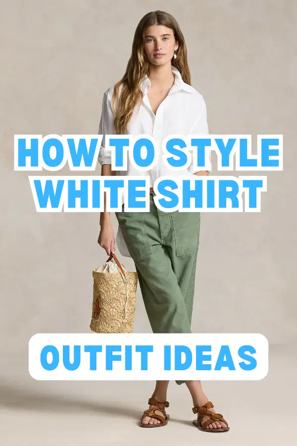 How to Style White Shirt