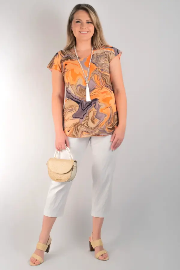 Linen Capri Pants