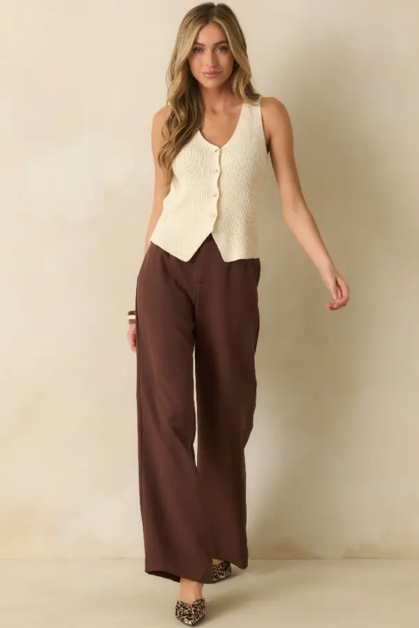 Tops With Brown Pants