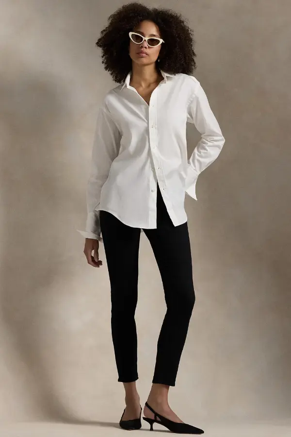White Shirt Party Outfit