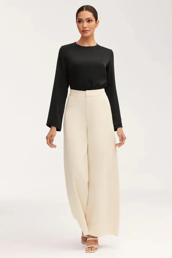Wide Leg Pants Formal Outfit