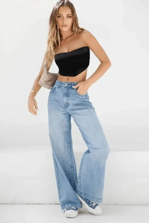 Wide Leg Pants Jeans