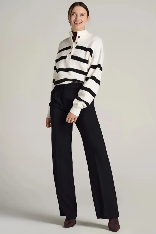 Wide Leg Pants Outfit Fall