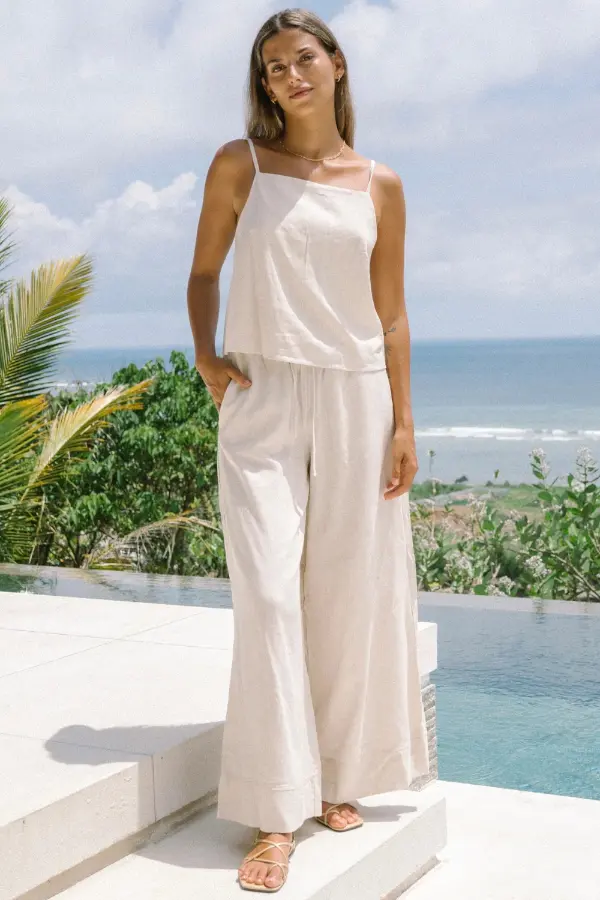 Wide Leg Pants Outfit Summer