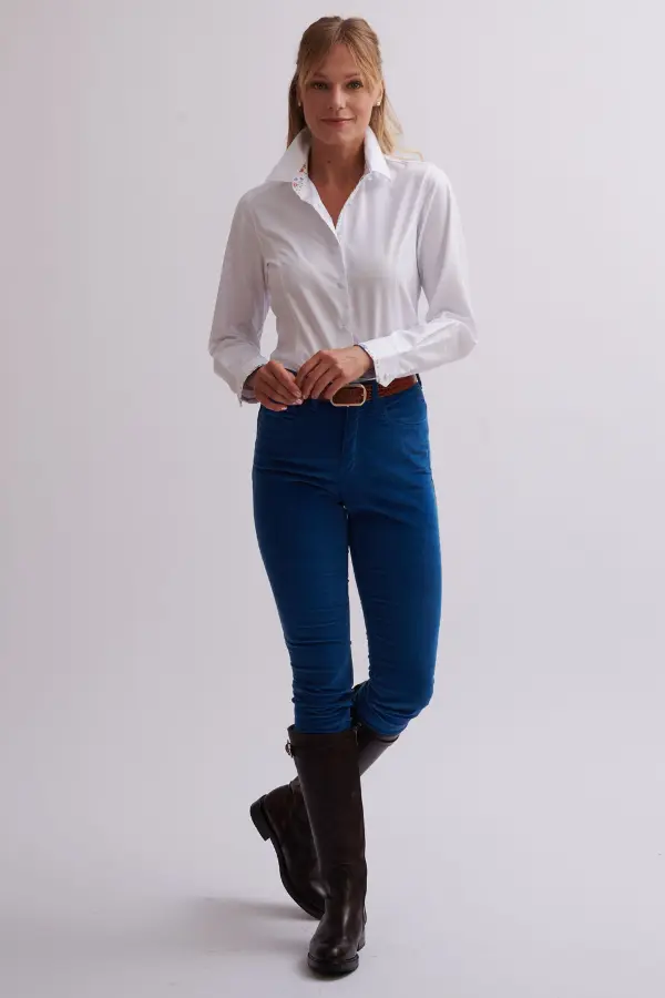Fitted White Shirt