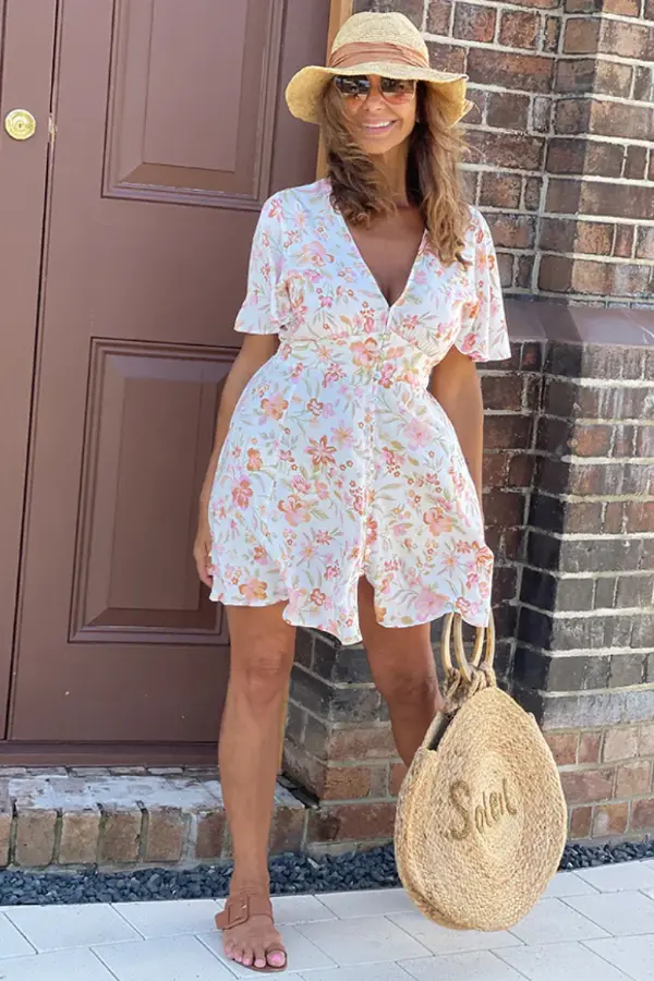 Floral Mini Dress