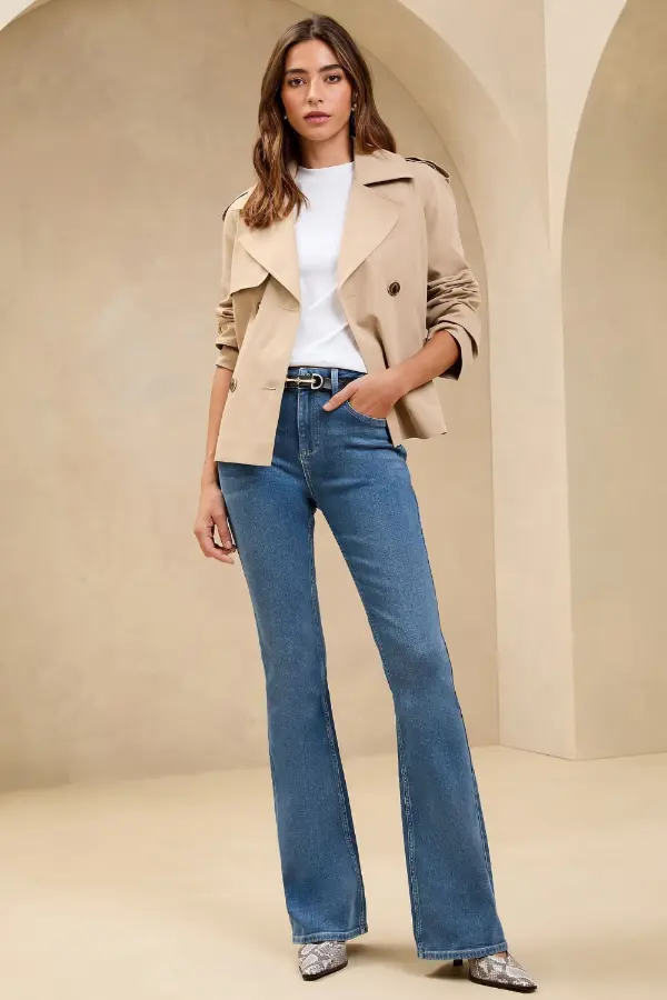 How to Style a Flared Jeans