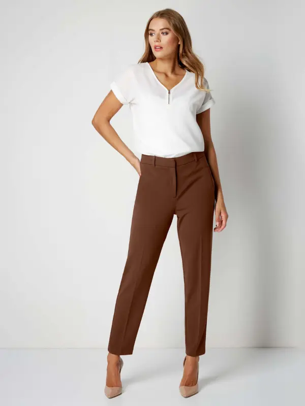 How to Style Brown Pants For Work