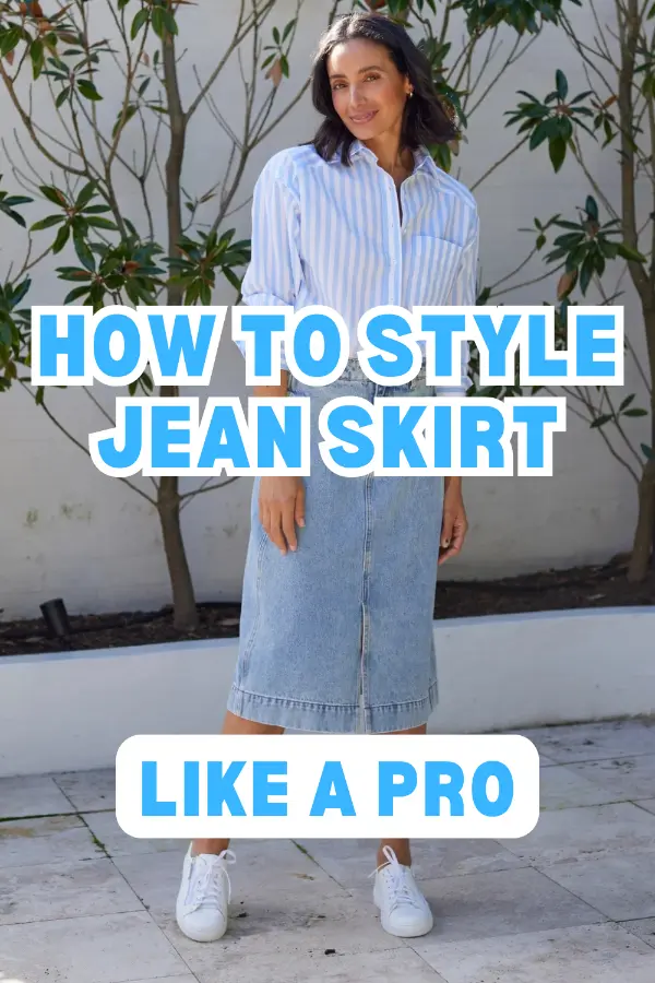 How to Style Jean Skirt Fashion Tips