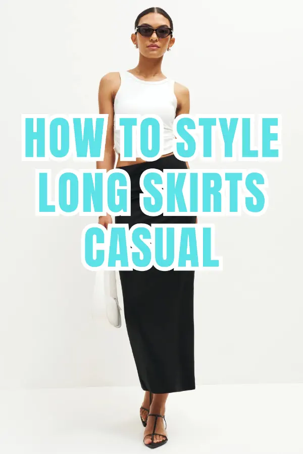 How to Style Long Skirts Casual