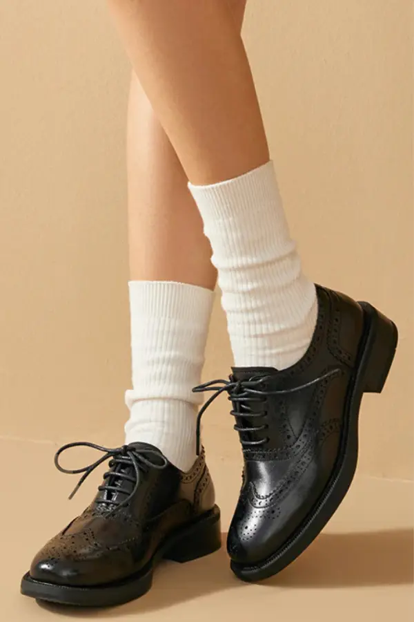 How to Wear Oxford Shoes Women Outfits