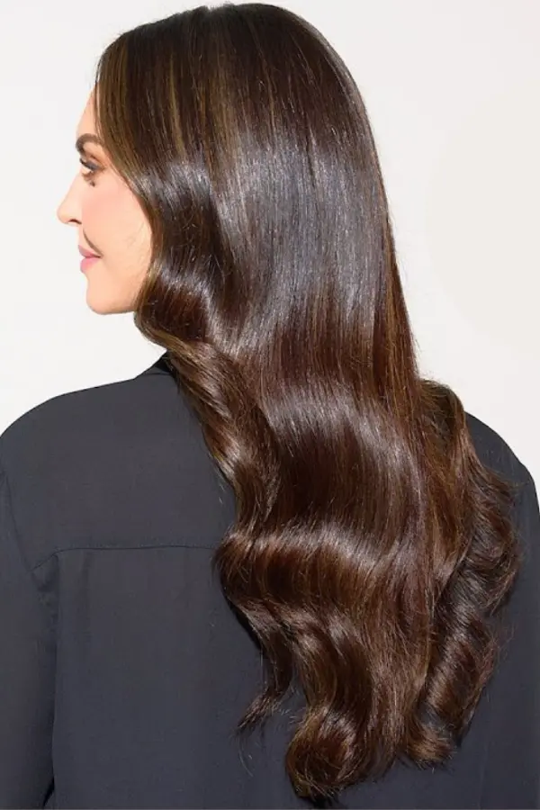 Mushroom Brunette Highlights