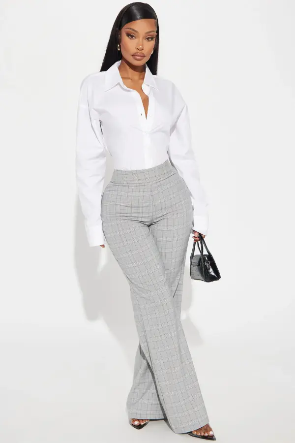 White Shirt Elegant Outfit