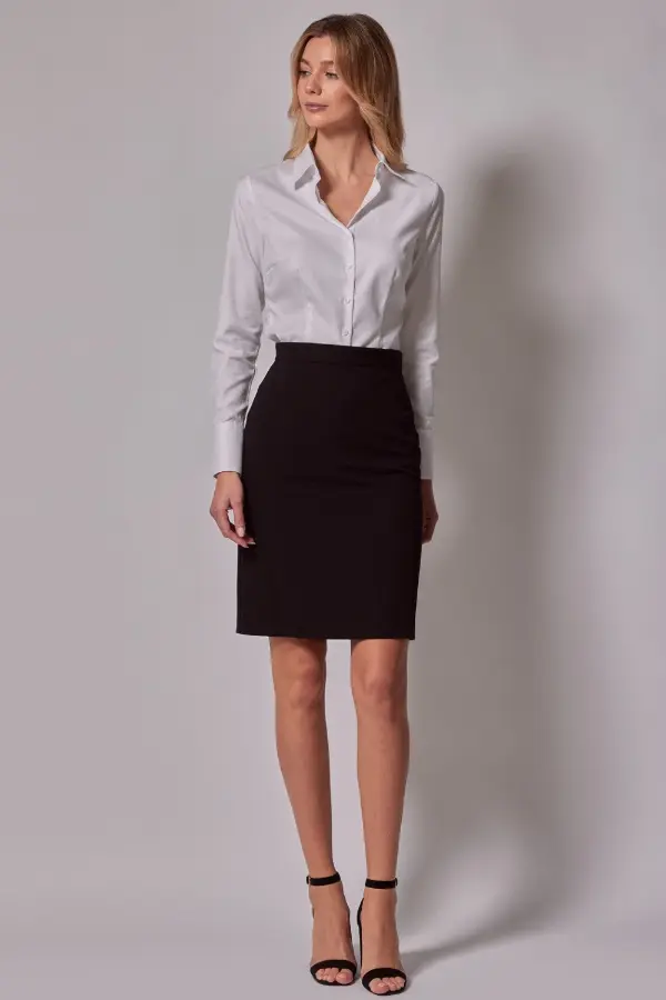 White Shirt With Skirt