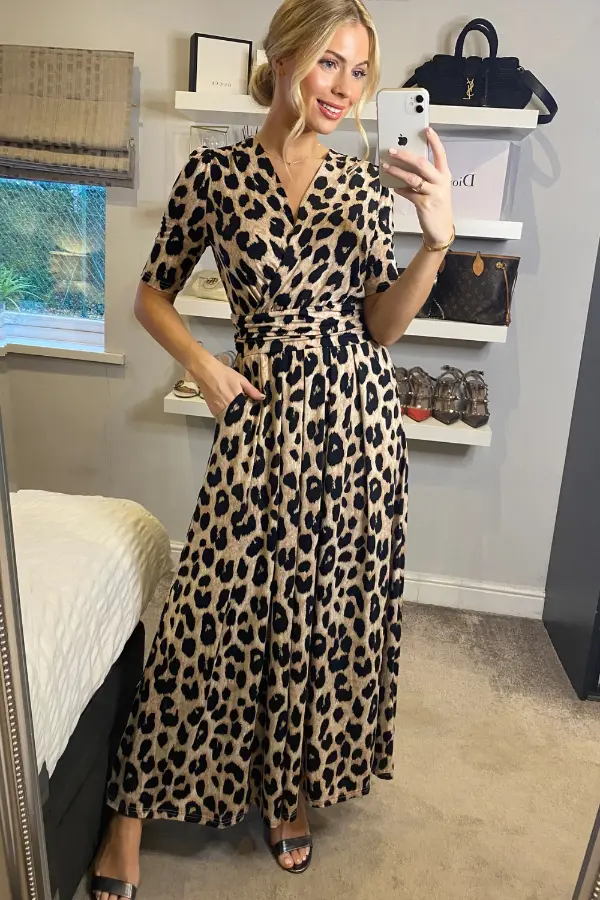 Animal Print Dress