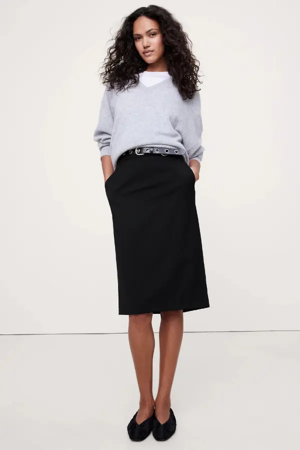 Black Pencil Skirt