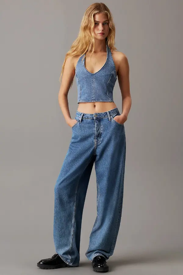 Denim Tank Top Outfit