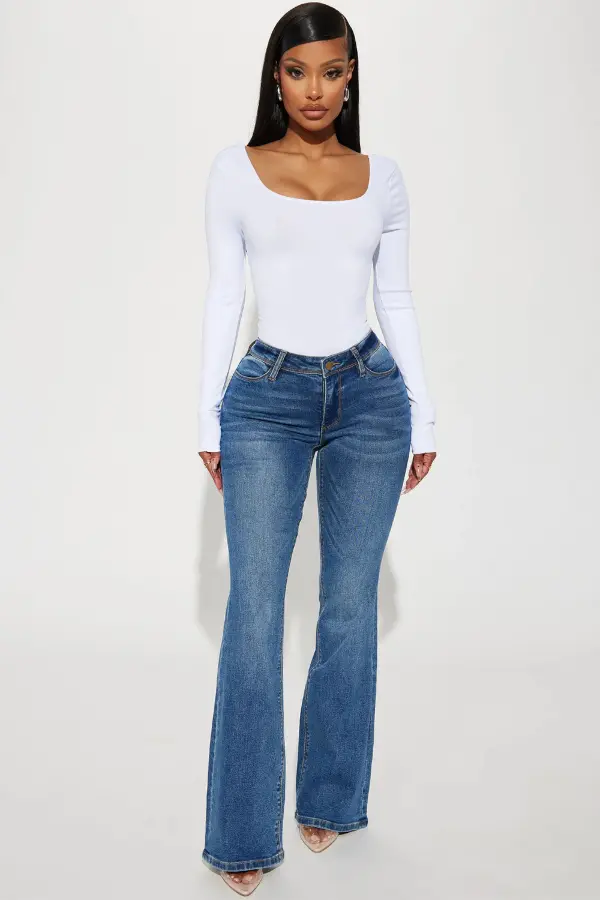 Flare Jeans Date Night Outfit