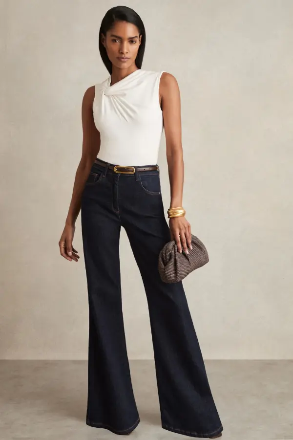 Flare Jeans Formal Outfit