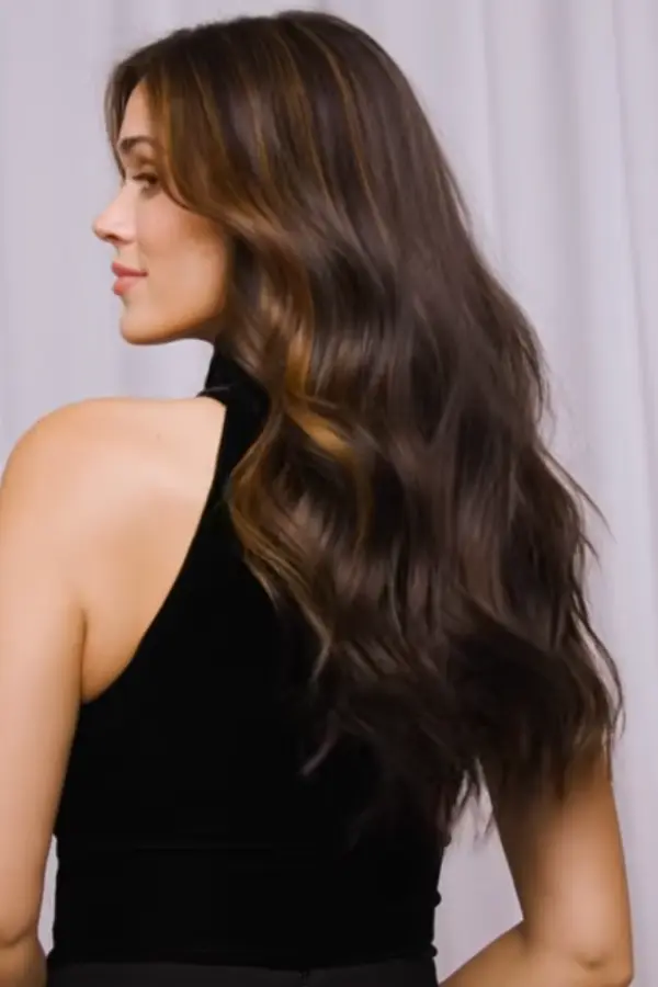 Golden Brunette Hair Color