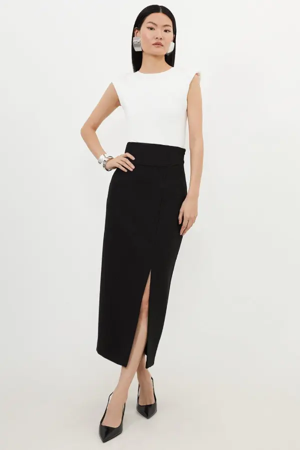 Long Pencil Skirt