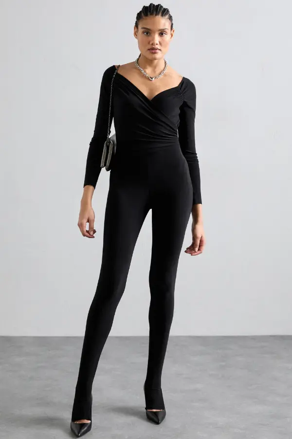 Long Sleeve Catsuit Outfit