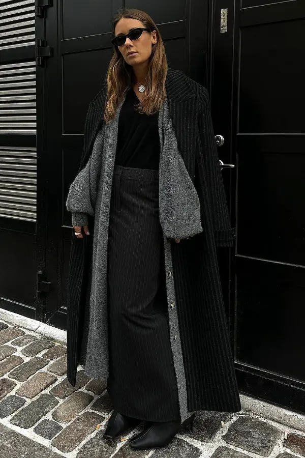 Pencil Skirt Fall Outfit