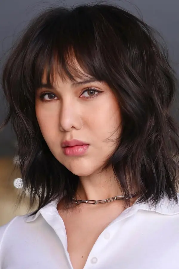 Shaggy Bob With Bangs
