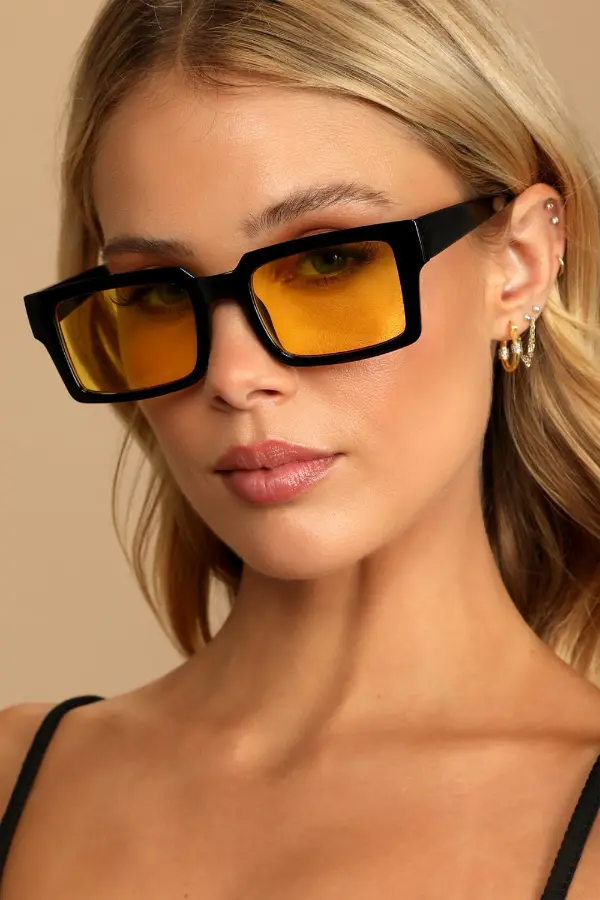 Yellow Lens Sunglasses