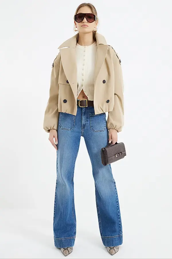 How to Style Wide Leg Jeans Casual