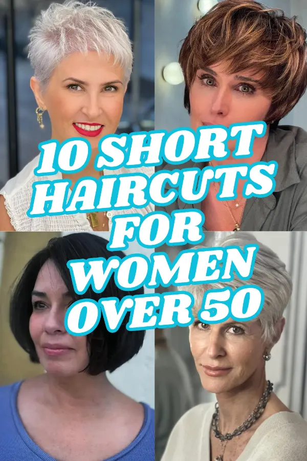 Short Haircuts For Women Over 50
