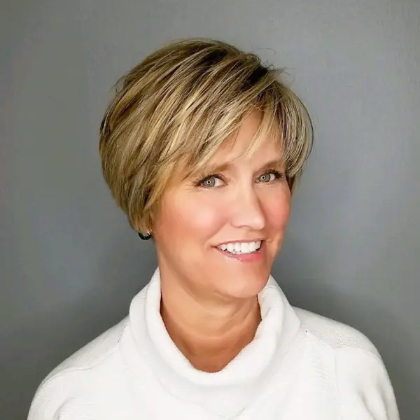 Short Haircuts For Women Over 50