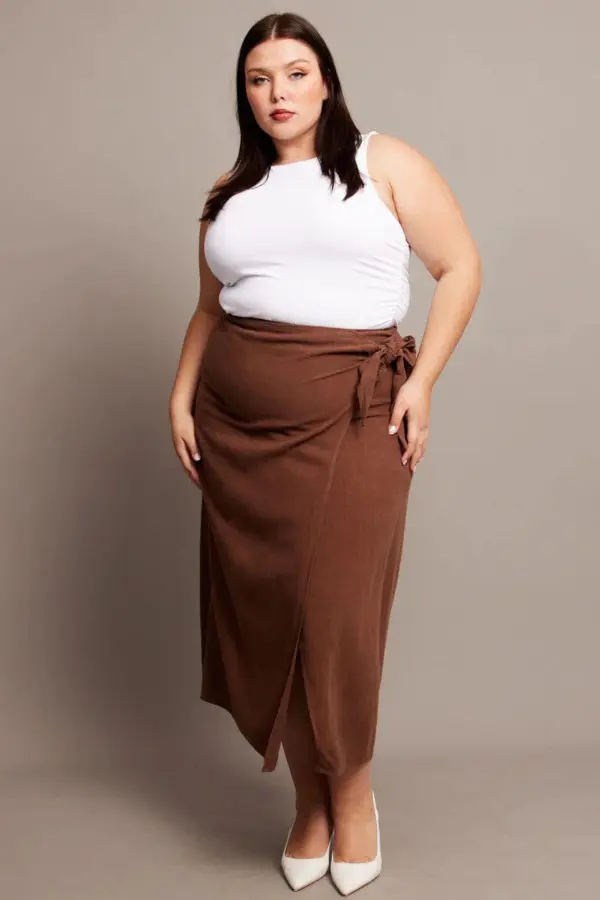 Wrap Skirt Plus Size