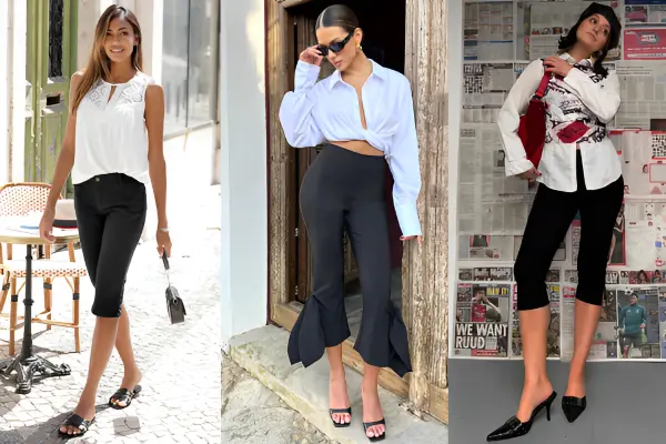 Black Capris Outfit