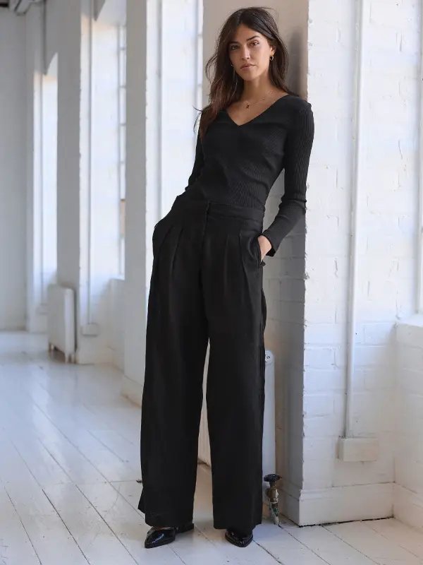 Black Linen Pants Ideas