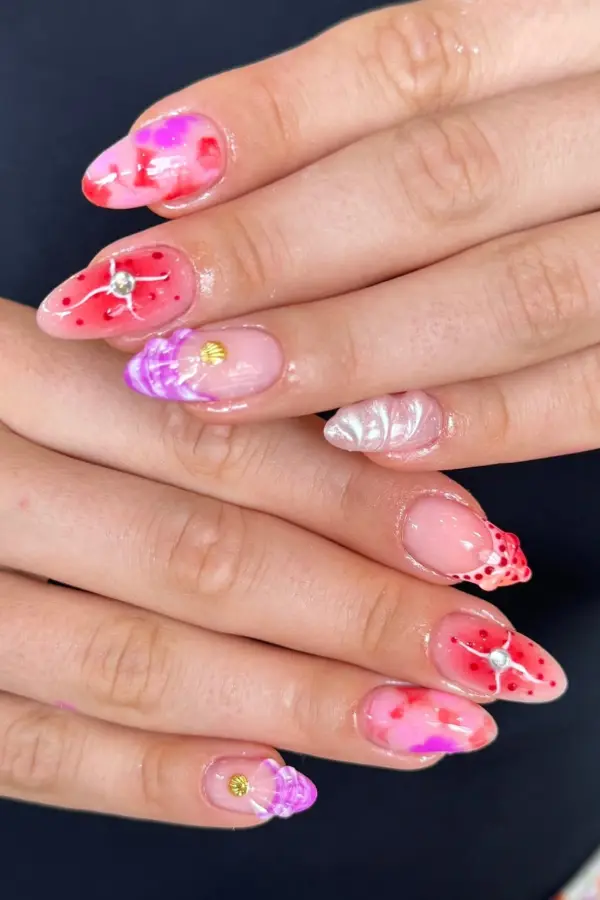 Colorful Summer Nails