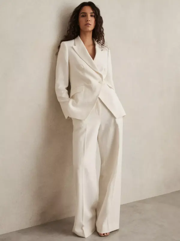 Dressy White Blazer Outfit